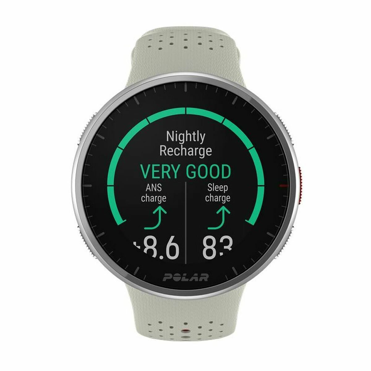 Smartwatch Polar 1,2" blanco regalo