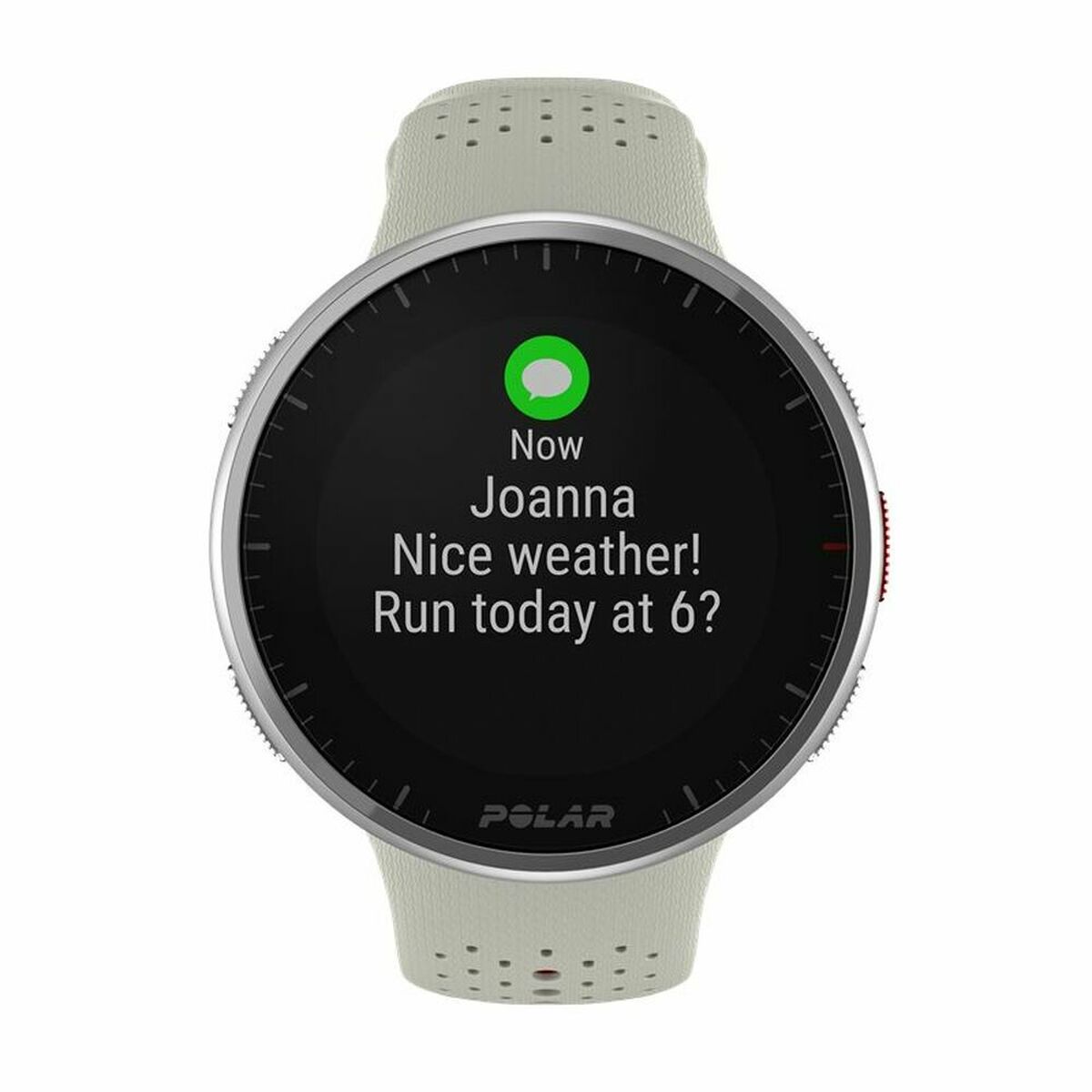 Smartwatch Polar 1,2" blanco regalo