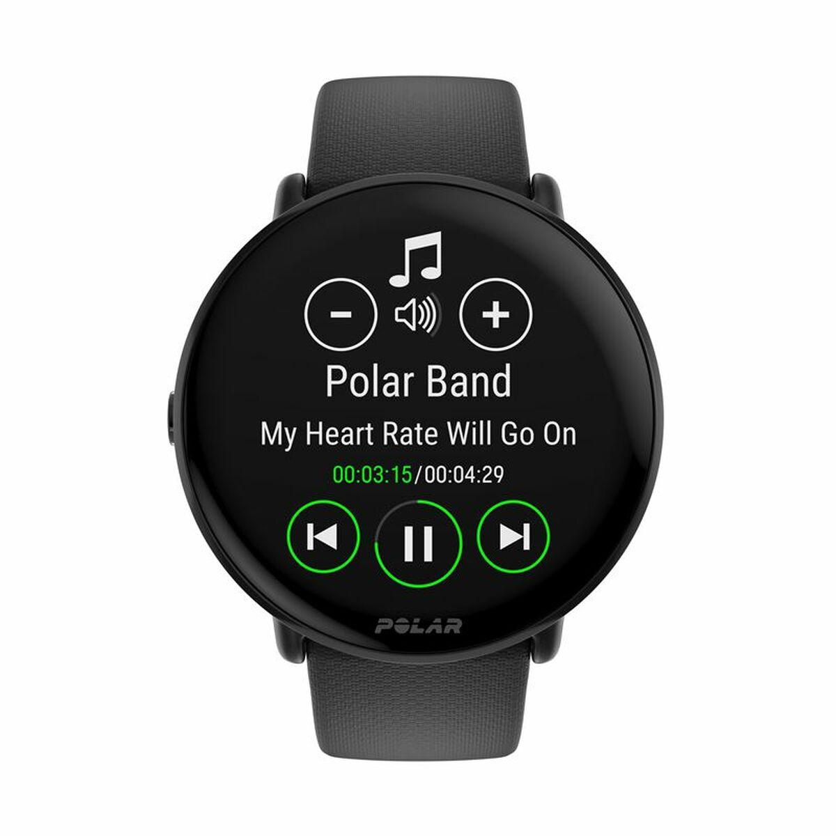 Smartwatch Polar 1,28" negro regalo