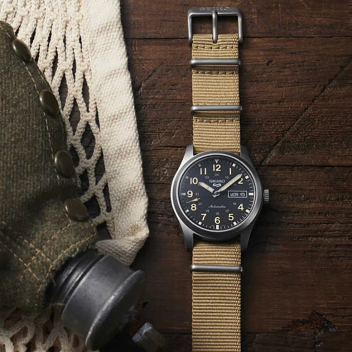 Reloj Hombre Seiko 5 Sports Field Military SRPG35K1