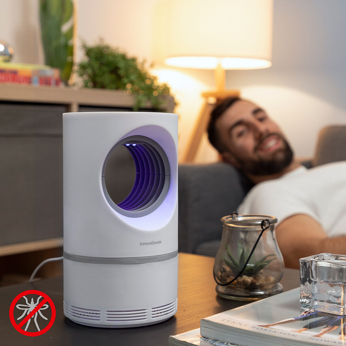 Lámpara Antimosquitos por Succión KL Virvel