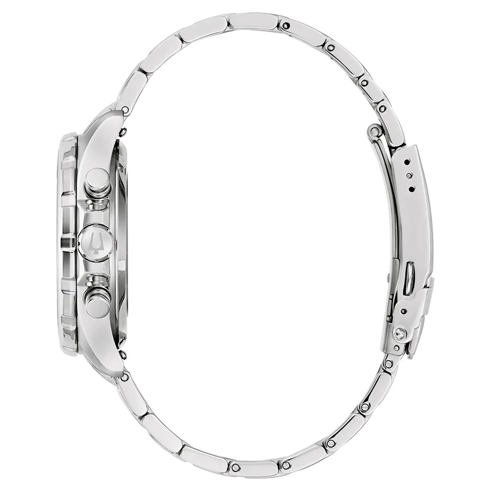Reloj Hombre Bulova Marine Star 96B466 Plateado
