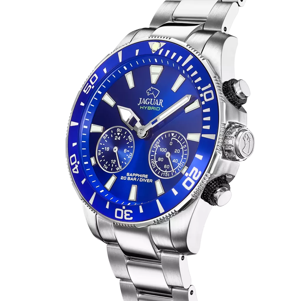 Reloj Hombre Jaguar J888/1 Plateado