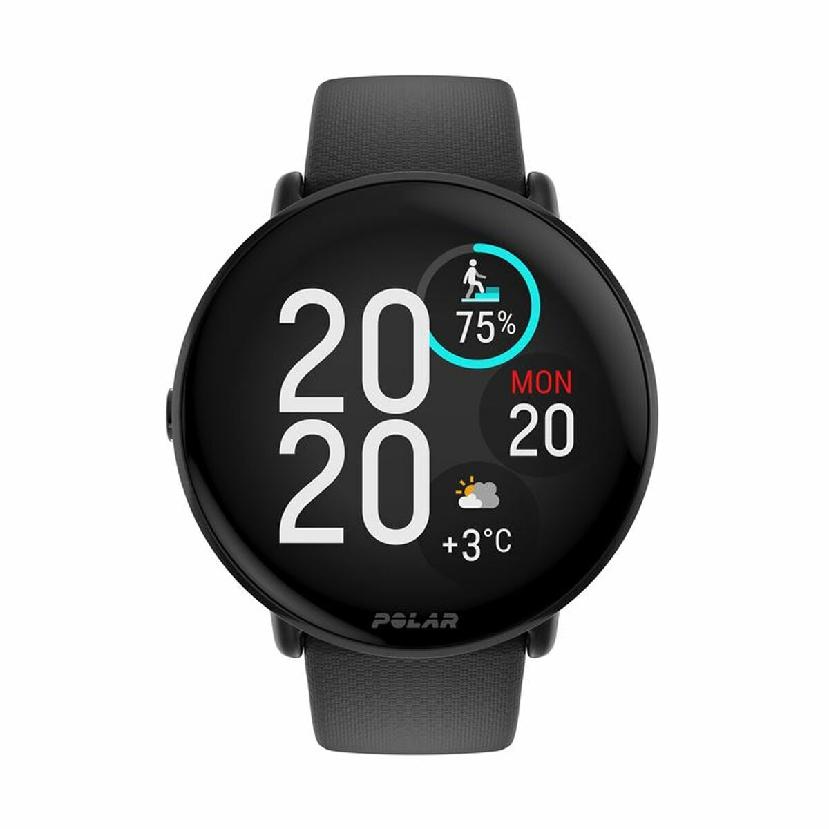 Smartwatch Polar 1,28" negro regalo
