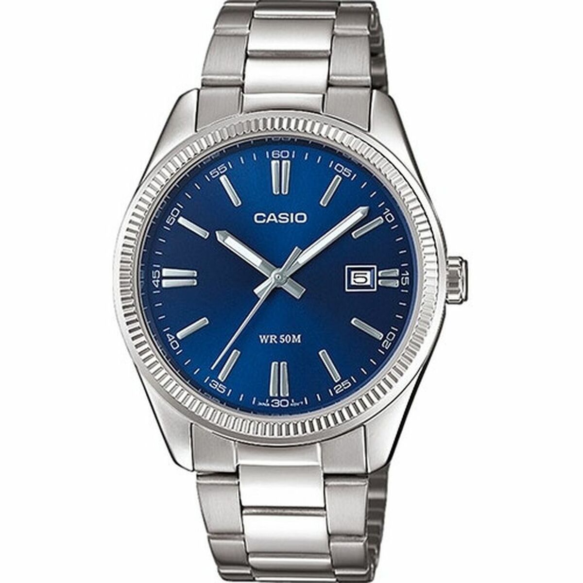 Reloj hombre Casio DATE Acero Inoxidable Analógico