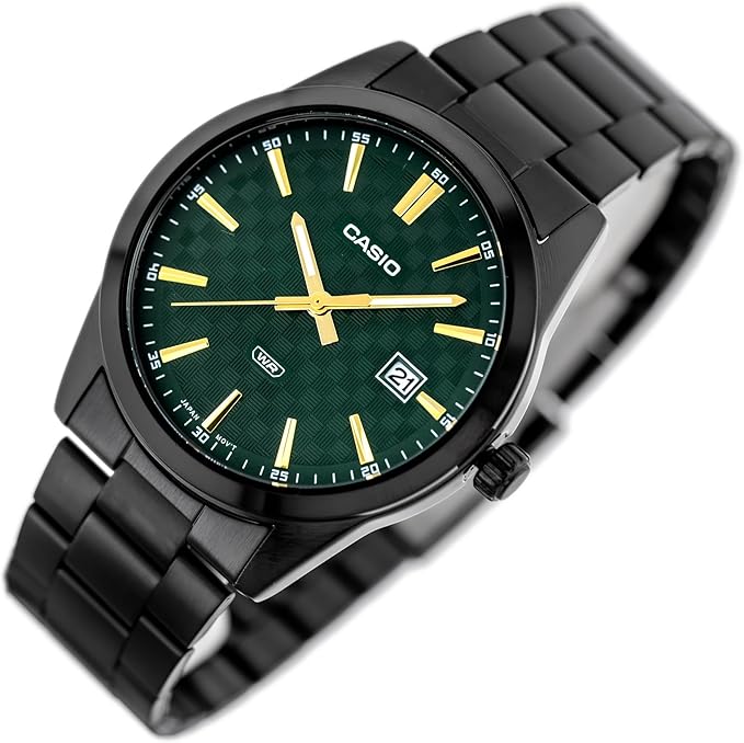 Casio STANDARD DATE - CARBON LOOK DIAL - BLACK Serie (Ø 41 mm)
