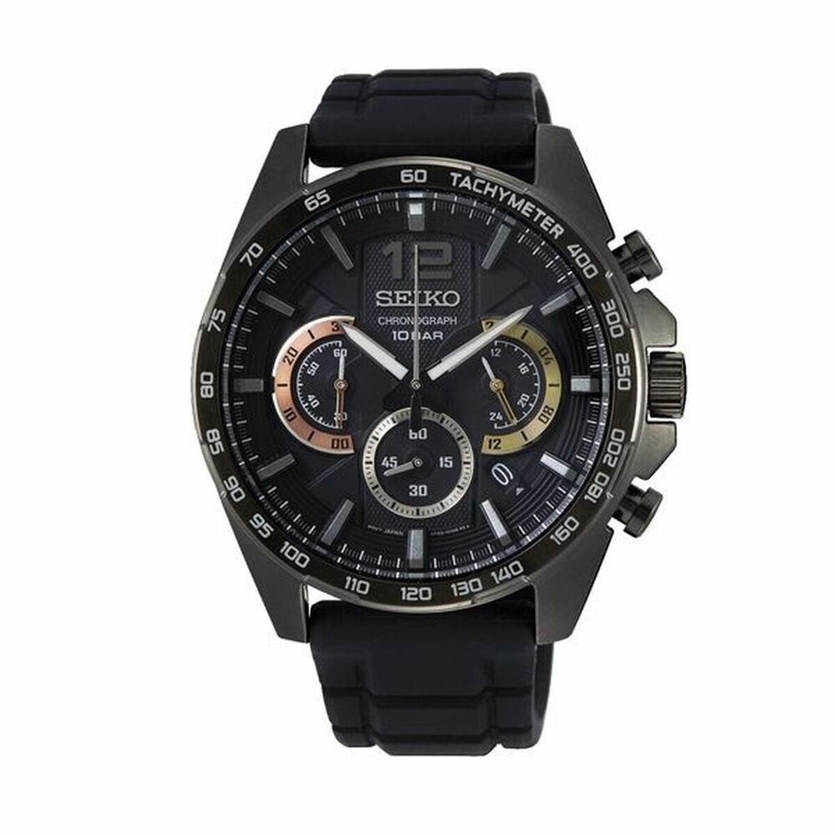 Reloj Hombre Seiko SSB349P1 negro